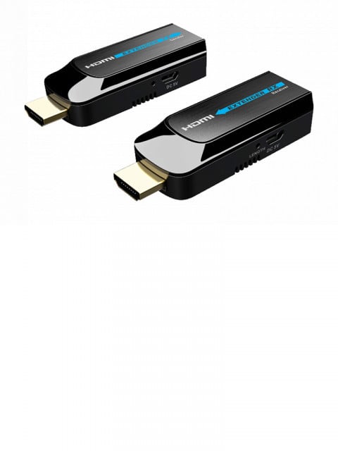 SAXXON LKV372S SAXXON LKV372S- Kit mini extensor HDMI/ Cable UTP recomendado CAT 6/ 6A/ 1080p / 50 Metros /30 HZ / Alimentacion MICRO USB / Compatible con HDCP 1.4 / PLUG & PLAY