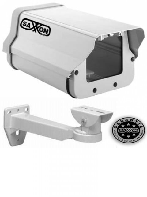 SAXXON TVH124003 SAXXON HO605SHK - Kit de gabinete blanco tipo FLIP OPEN y brazo / Tipo corto / 25 CM De largo / Blanco /