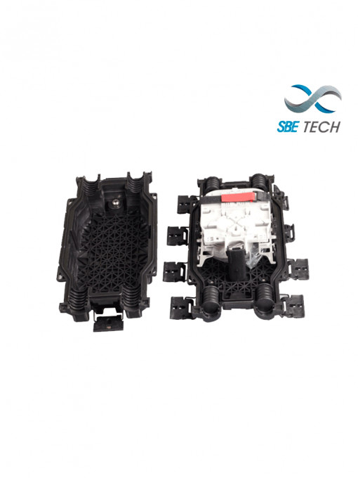 SBE TECH SBE-CEH48-6-16 SBETECH SBE-CEH48-6-16 - Cierre de empalme horizontal para 48 fibras 2 entradas/2 salidas