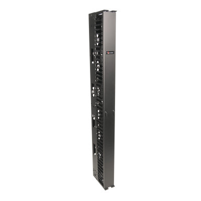 SIEMON VCM-6 Organizador RouteIT Vertical Sencillo de 45UR Fabricado en Acero Laminado en Frio 16AWG 6in (152mm) de Ancho