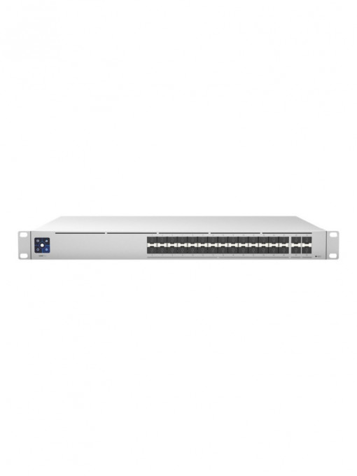 UBIQUITI UBI1860005 UBIQUITI USW-PRO-AGGREGATION Unifi Switch Aggregation capa 3 switch con 28 puertos SFP (10G) y 4 puertos SFP (25G)
