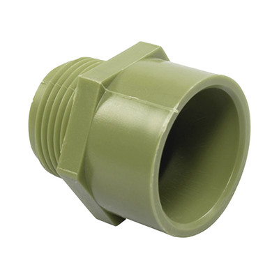 AMANCO-WAVIN ATUP-100-CON Conector para Tuberia PVC Conduit Pesado de 1" (25 mm).