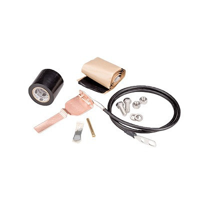 ANDREW / COMMSCOPE 223-1584 Kit de aterrizaje Estandar para cable coaxial de 1/4" 3/8" CNT-400 9913. Longitud del conductor 60".