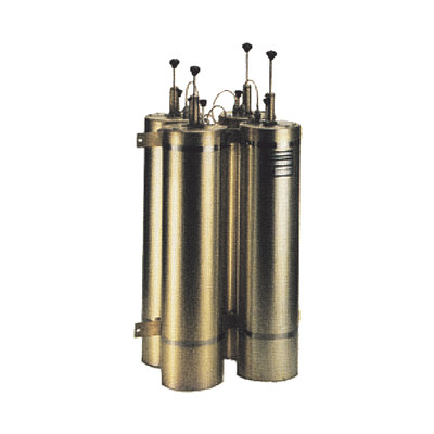 BIRD TECHNOLOGIES 28-37-02A Duplexer Pasa Banda-Rechazo de Banda 144-174 MHz 4 Cavidades de 6.625" Diametro 500 KHz 400 Watt BNC Hembras.