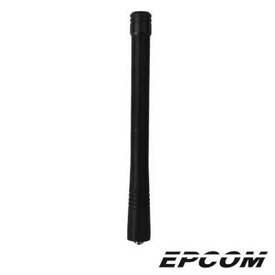 EPCOM EPC-160V2 Antena Helicoidal VHF 160-174 MHz Version Mejorada para Radios Portatiles Motorola y los Kenwood TK-240/ 250/ 260/ 270 Conector de Rosca tipo Monopolo.