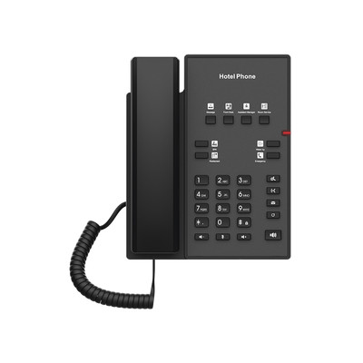 FANVIL H1 Telefono IP para Hoteleria profesional con 8 teclas programables para servicio rapido plantilla personalizable con PoE