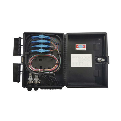 FIBERHOME GFS-16G Cierre de Empalme para 24 fusiones de fibra optica Interior/Exterior con 16 acopladores SC/APC y splitter 1x16 IP65