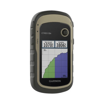 GARMIN 10-02257-00 GPS portatil eTrex 32x con memoria interna de 8 GB pantalla de 2.2" a color con mapa topografico de carreteras y senderos incluido.