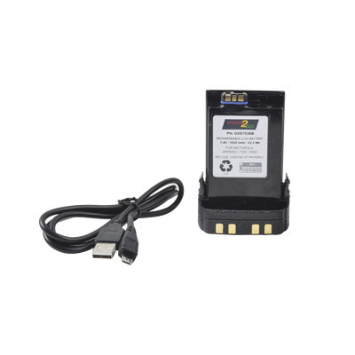 GOOD 2 GO PC-NNTN-8092 Bateria con cargador USB integrado de Li-Ion 3000 mAh para radios Motorola APX6000/7000/8000/SRX2200