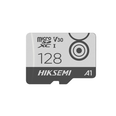 HIKSEMI by HIKVISION HS-TF-M1/128G Memoria MicroSD / Clase 10 de 128 GB / Especializada Para Videovigilancia Movil (Uso 24/7) / Soporta Altas Temperaturas / 95 MB/s Lectura / 55 MB/s Escritura