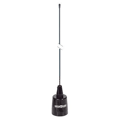 HUSTLER LMB-150 Antena Movil VHF en Color Negro Resistente a la corrosion 3.4 dB de ganancia 148-174 MHz.