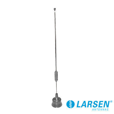 larsen NMO-3E900B Antena Movil UHF Banda Ancha Rango de Frecuencia 890-960 MHz.