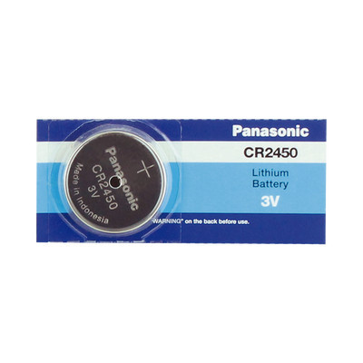PANASONIC CR2450 Bateria de Litio tipo Moneda 3V / CR2450 ( Bateria no recargable )