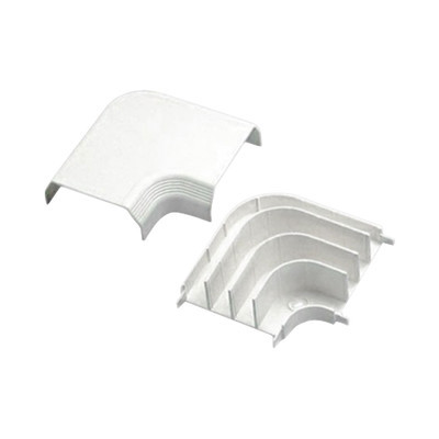 PANDUIT T70RAIW Curva de radio controlado para uso con canaleta T70 Material PVC Rigido Color Blanco Mate