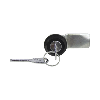 PRECISION PST407 Cerradura con Paleta Metalica con 2 llaves para Gabinetes de Acero.