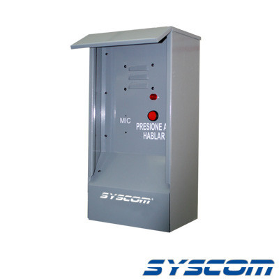 Syscom RP50UHF Radio Portero de 450 a 490 MHz ajustable de 5 a 50 Watts.