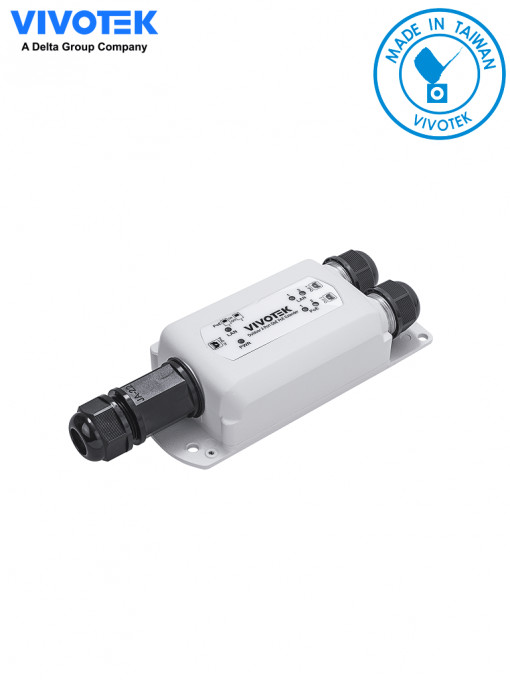 VIVOTEK VIV2340005 VIVOTEK AP-GXC-0250 - Extensor PoE para Exterior 2 Puertos Gigabit GE Conexion en cascada hasta 300 Mts Salida PoE hasta 68W IP67 IK10