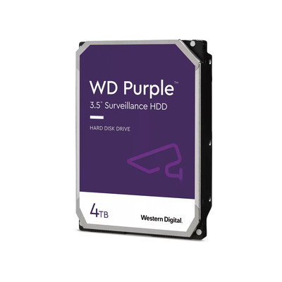 Western Digital (WD) WD43PURZ Disco Duro PURPLE de 4TB / 3 ANOS DE GARANTIA / Para Videovigilancia