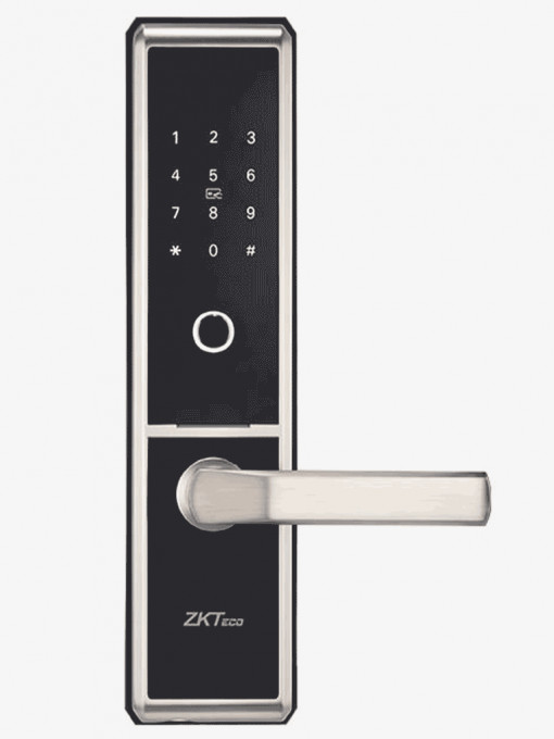 ZKTECO ZKT2450014 ZKTECO TL300B - Cerradura inteligente con bluetooth / 100 huellas / 100 tarjetas / 100 password / Izquierda y Derecha / MUNDIALTVC
