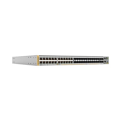 ALLIED TELESIS AT-X930-28GSTX-901 Switch Stackable 24-port 10/100/1000T y 24-port 100/1000 SFP 4 SFP y doble hotswap