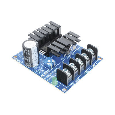 ALTRONIX AL-624 Fuente de Alimentacion Lineal Tipo Circuito Impreso para 6 12 y 24 Vcc con Capacidad de Respaldo basado en Baterias.