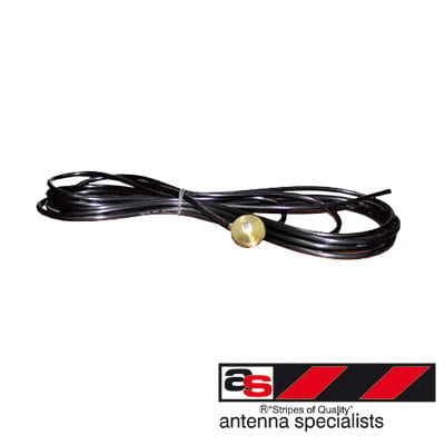 ANTENNA SPECIALISTS K166M Kit de instalacion para antena ASP8891 incluye montaje de 3/4 (NMO) 5 m cable conector mini UHF Macho.