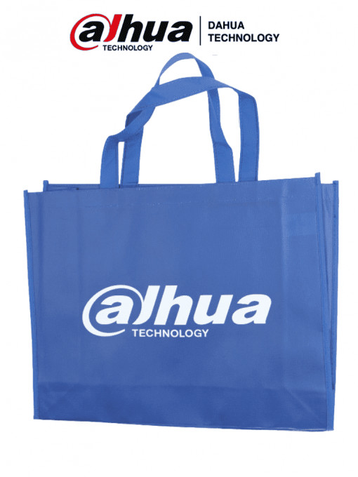 DAHUA MATPRO017 TVC MATPRO017 - Bolsa Azul Reutilizable/ Con Logotipo de Marca Dahua/ Promocional