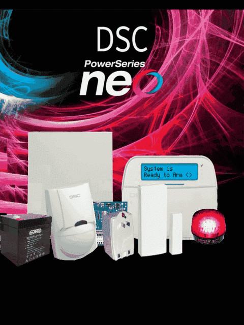 DSC DSC2480060 DSC SEEDPACK- Paquete para desarrollo instaladores de alarmas serie NEO con 32 Zonas Inalambricas / Panel HS2032 / Teclado LCD Alfa HS2LCDRF9N/ Gabinete / 1 Contacto Magnetico Inala