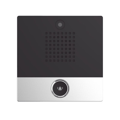 FANVIL I10SV Mini video Intercomunicador para hoteleria y hospitales con diseno elegante PoE camara 1Mpx 1 boton 1 relevador integrado de salida y entrada.