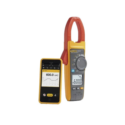 FLUKE FLUKE-375FC Amperimetro de Gancho 600A TRMS AC/DC C/Filtro con FC