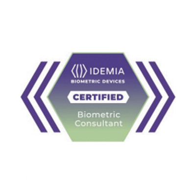 IDEMIA (MORPHO) 287889551 Consultor biometrico certificado membresia de 2 anos con acceso al modulo de ventas 24/7 a la plataforma de aprendizaje de dispositivos biometricos de IDEMIA.