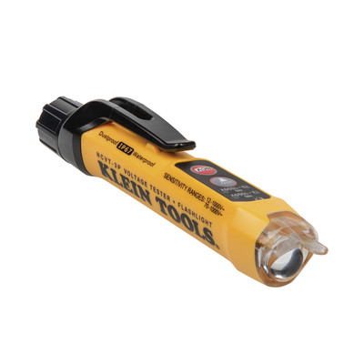 KLEIN TOOLS NCVT3P Detector de Voltaje sin contacto de doble rango de 12 - 1000 V CA con linterna.