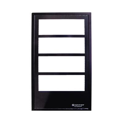 NOTIFIER DR-D4 Puerta para Gabinete de 4 Niveles / para Paneles NOTIFIER Serie ONYX / Color Negro