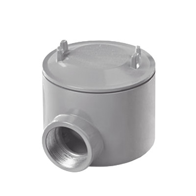 RAWELT GRE-0582 Caja con Tapa Tipo GRE de 1" (25.4 mm) / Caja a Prueba de Explosion / Para Areas Peligrosas / Libre de Cobre.