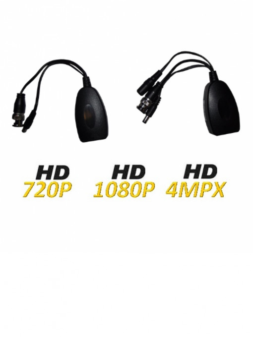 SAXXON UTP101PV-HD12 SAXXON UTP101PVHD12 - Par transceptores pasivos de video HDCVI / TVI / A HD / CVBS / Transmision de energia / 300 M a 720p / 150 M a 1080p / 150 M a 4 MP