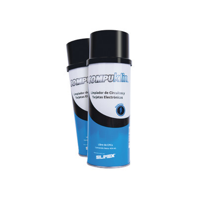 SILIMEX COMPUKLIN Limpiador desengrasante en aerosol dielectrico para tarjetas electronicas y circuitos bote 454 ml
