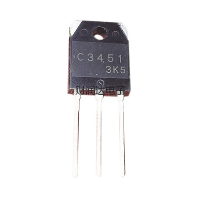 Syscom 2SC-3451 Transistor de Potencia en Silicio tipo NPN 500 Vc-b 15 A. 100 Watt TO-3PA .