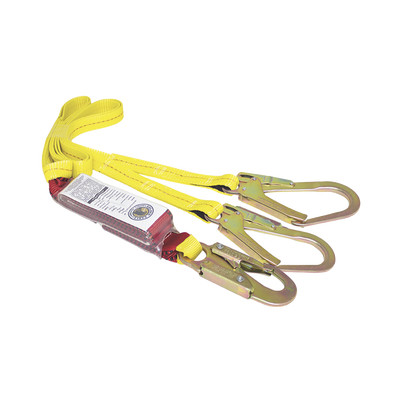 VARIOS SAWDG18 Cable Amortiguador de Caida con Doble Gancho de Sujecion. Ideal para Escalar Torres o Estructuras.