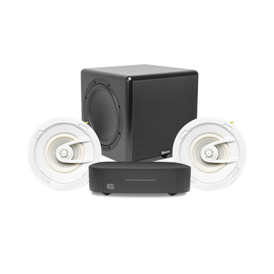 VSSL A1X/GSUB12 KIT Amplificador VSSL A1X 2 Bocinas de Techo TruAudio G72 Subwoofer CSUB12