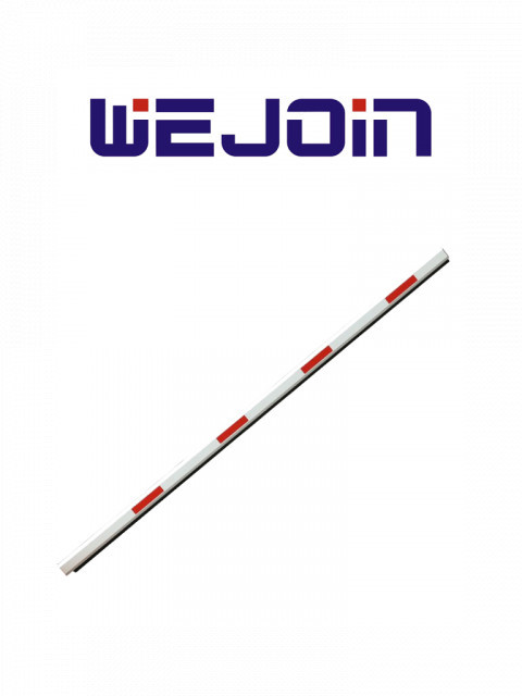 WEJOIN WJSSBM3 WEJOIN WJSSBM3 - Brazo Recto Octagonal de 3 metros / Franjas Reflejantes / Con Caucho Inferior / Sistema de Brazo Oscilante / Compatible con Barrera Wejoin WJCB01SVHL13