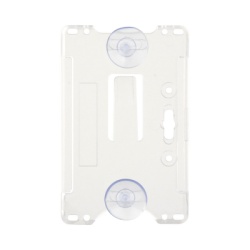 AccessPRO ACCESS-HOLDERA Porta tarjeta de plastico ABS / Transparente / Compatible con tarjetas ACCESSCARDEPC / PROCARDX o Formato CR80