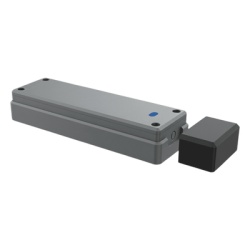 AccessPRO ACCESSDRW Sensor de Puerta Peatonal Inalambrico / Tecnologia Trio-Frequency Anti Interferencias / Alcance Magnetico 25 mm / Bateria 3.6V 2600mAh / Vida Util 2 Anos / Compatible con Puertas S