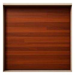 AccessPRO APDOOR-128GF Puerta de Garage de Alta Calidad / Estilo Americano / Acabado Laminado PREMIUM / Color Madera Clara / 12x8 Pies.