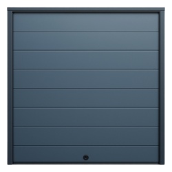 AccessPRO APDOOR-188L Puerta D / Garage D / Alta Calidad / Linea Central / Color GRIS / acabdo DELUXE / 18X8 pies / AISLADA / Estilo Americana.