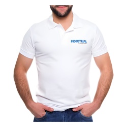 AccessPRO PLAAPWM Playera Tipo Polo Color Blanco INDUSTRIAL by AccessPRO
