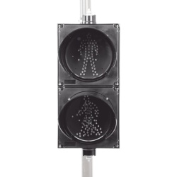 AccessPRO PROLIGHTPAS Semaforo Peatonal Indicador Alto / Siga estatico / Diametro 20 Cms.