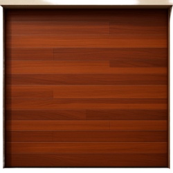 AccessPRO SEC-DOOR16-21GF Sección para Puerta de Garage / Panel 21" / Acabado Laminado Premium / 16 pies (4.88 m) Ancho / Estilo Americano / Aislamiento Térmico y Acústico