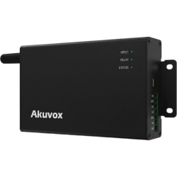 AKUVOX WR01-L Controlador de Acceso IP / Administración Cloud / 4G LTE / BLE 5.0 / PoE 802.3af / 2 Relés / 2 Entradas / Ethernet 10/100 Mbps - Img 3