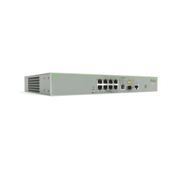 ALLIED TELESIS AT-FS980M9PS-10 Switch PoE+ Administrable CentreCOM FS980M Capa 3 de 8 Puertos 10/100 Mbps + 1 puerto RJ45 Gigabit/SFP Combo 150 W