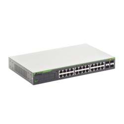ALLIED TELESIS AT-GS950-24-10 Switch Gigabit WebSmart de 24 puertos 10/100/1000 Mbps (4 x Combo) + 4 puertos gigabit SFP (Combo)